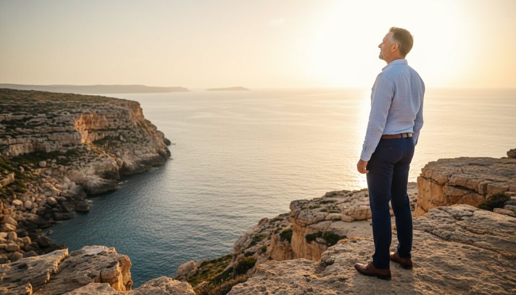 Sucht überwinden als Führungskraft: Ihr diskreter Weg zur Freiheit auf Gozo